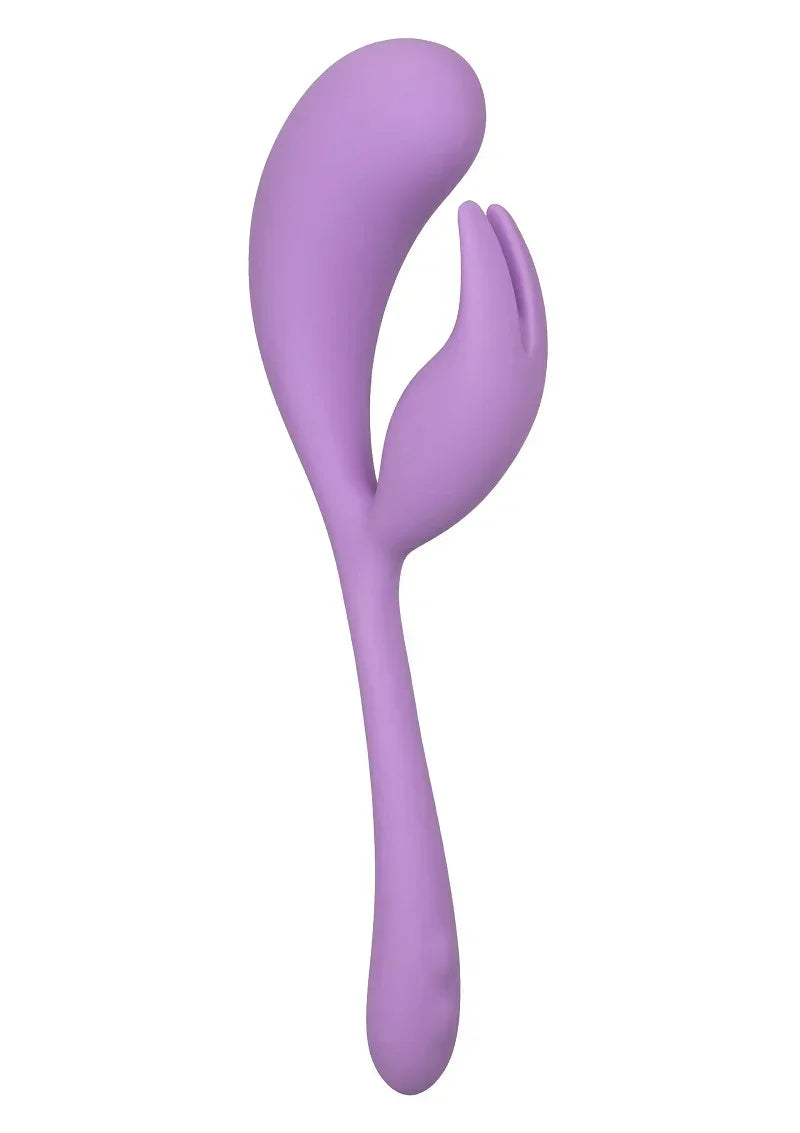 CalExoticsElleLiquidSiliconeDualFlickerVibrator1 @ Happytoys Sexshop: online sex shop for Feeling Happy & Easy 😊 the erotic store owned by a woman
