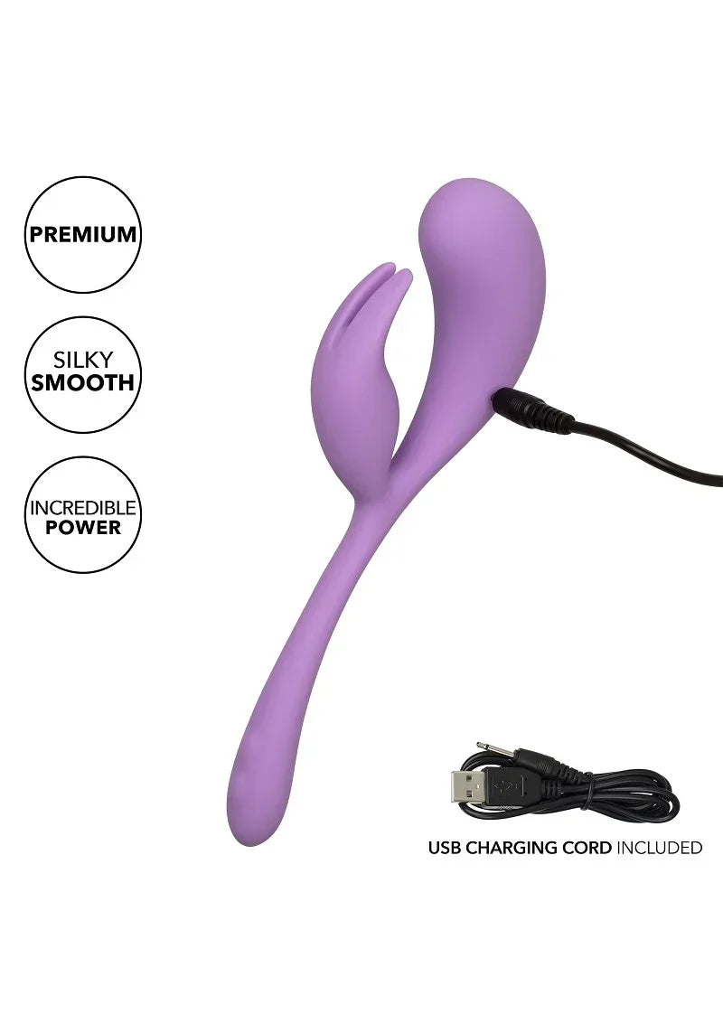 CalExoticsElleLiquidSiliconeDualFlickerVibrator39 @ Happytoys Sexshop: online sex shop for Feeling Happy & Easy 😊 the erotic store owned by a woman