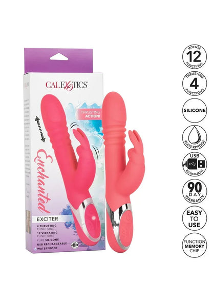 CalExoticsEnchantedExciterRabbitvibrator9 @ Happytoys Sexshop: online sex shop for Feeling Happy & Easy 😊 the erotic store owned by a woman
