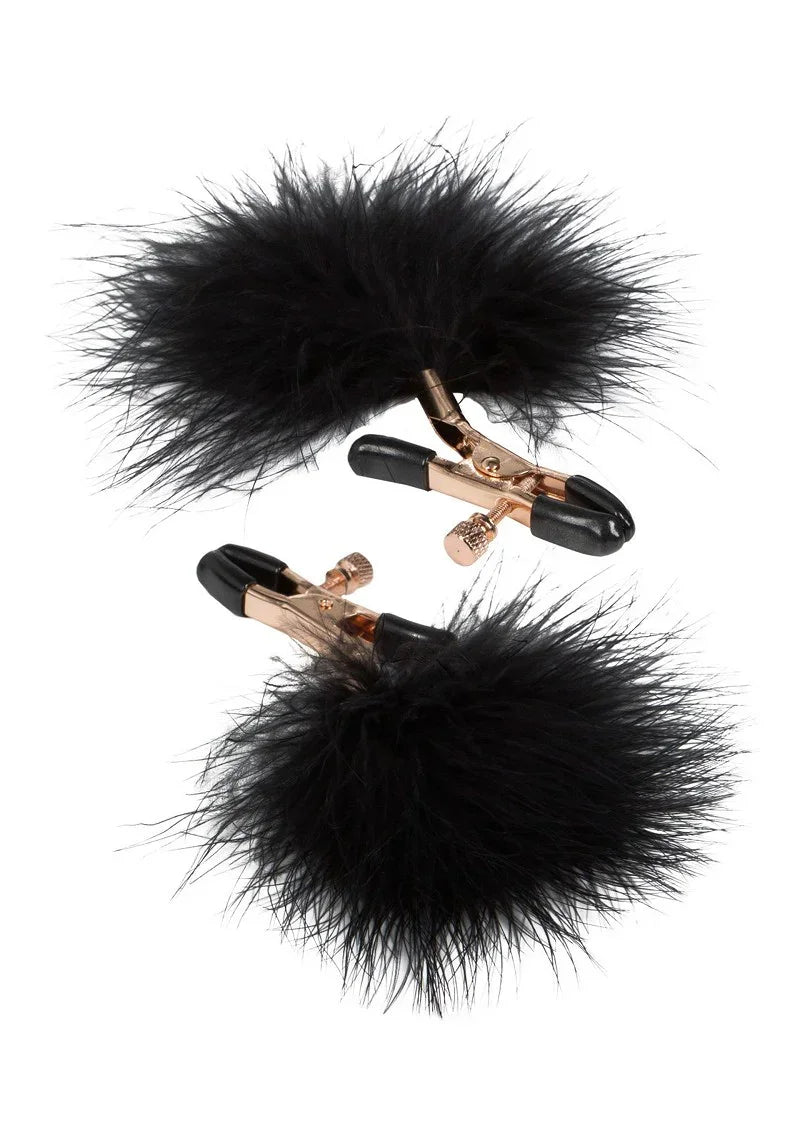 CalExoticsEnticeAccessoriesFeatherNipplettes1 @ Happytoys Sexshop: online sex shop for Feeling Happy & Easy 😊 the erotic store owned by a woman