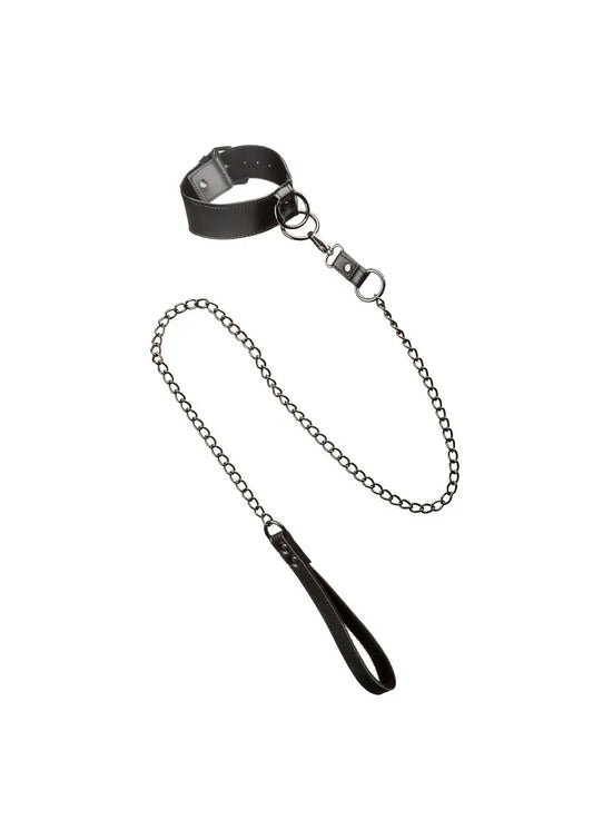 CalExoticsEuphoriaCollectionCollarwithChainLeash1 @ Happytoys Sexshop: online sex shop for Feeling Happy & Easy 😊 the erotic store owned by a woman