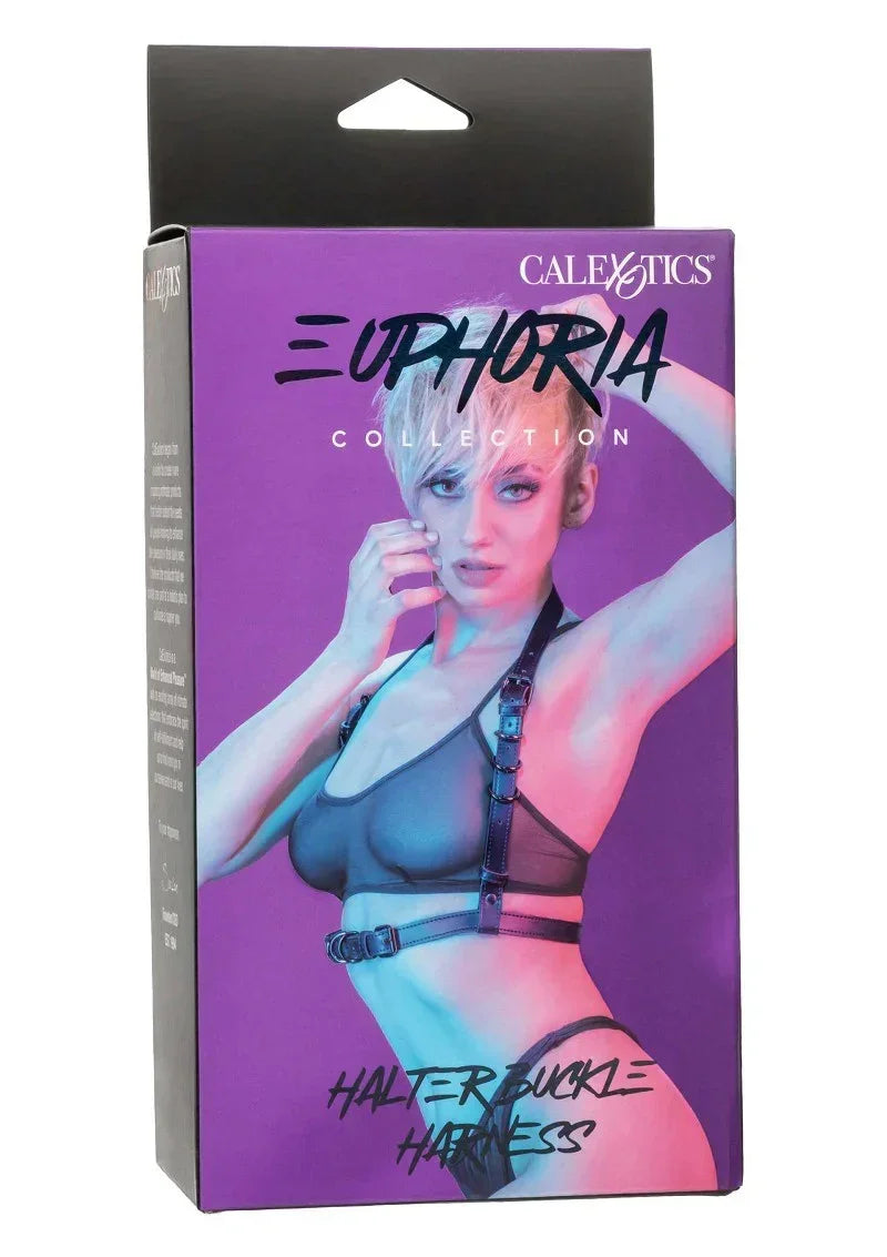 CalExoticsEuphoriaCollectionHalterBuckleHarness2 @ Happytoys Sexshop: online sex shop for Feeling Happy & Easy 😊 the erotic store owned by a woman