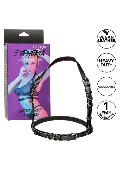 CalExoticsEuphoriaCollectionHalterBuckleHarness4 @ Happytoys Sexshop: online sex shop for Feeling Happy & Easy 😊 the erotic store owned by a woman