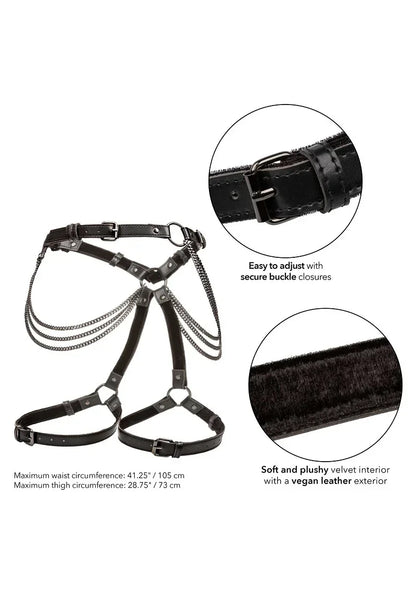 CalExoticsEuphoriaCollectionMultiChainThighHarness3 @ Happytoys Sexshop: online sex shop for Feeling Happy & Easy 😊 the erotic store owned by a woman