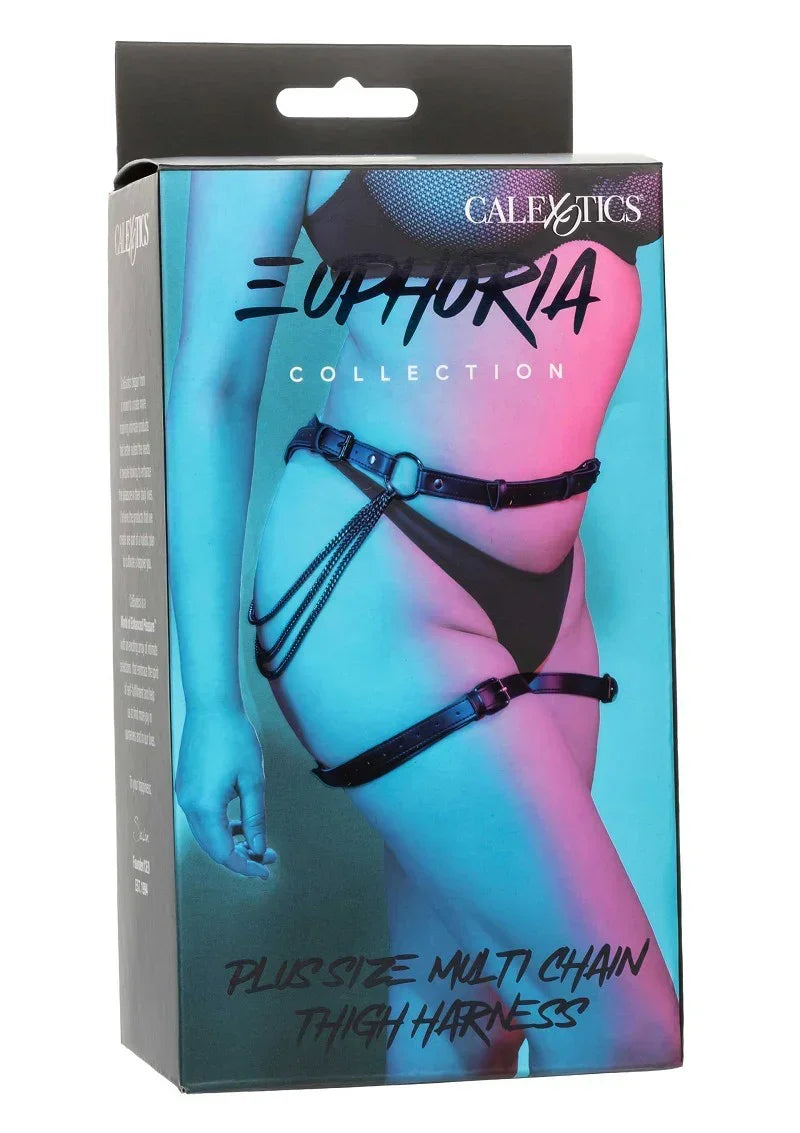CalExoticsEuphoriaCollectionPlusSizeMultiChainThighHarness2 @ Happytoys Sexshop: online sex shop for Feeling Happy & Easy 😊 the erotic store owned by a woman