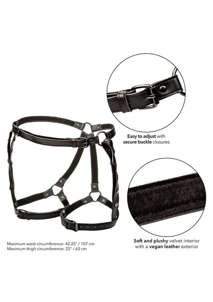 CalExoticsEuphoriaCollectionRidingThighHarness3 @ Happytoys Sexshop: online sex shop for Feeling Happy & Easy 😊 the erotic store owned by a woman