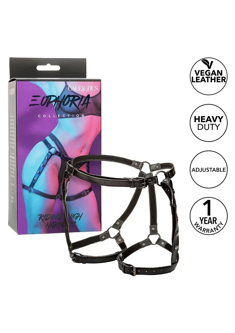 CalExoticsEuphoriaCollectionRidingThighHarness4 @ Happytoys Sexshop: online sex shop for Feeling Happy & Easy 😊 the erotic store owned by a woman