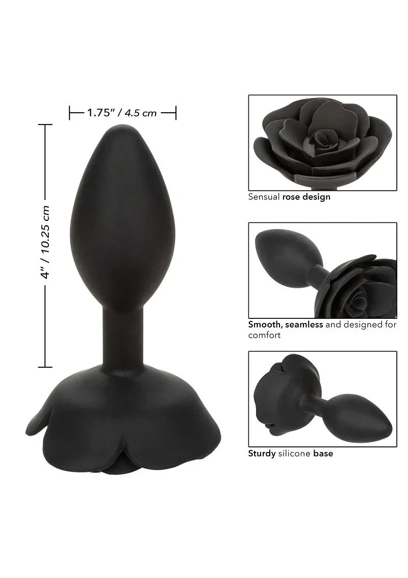 CalExoticsForbiddenLargeRoseAnalPlug7 @ Happytoys Sexshop: online sex shop for Feeling Happy & Easy 😊 the erotic store owned by a woman