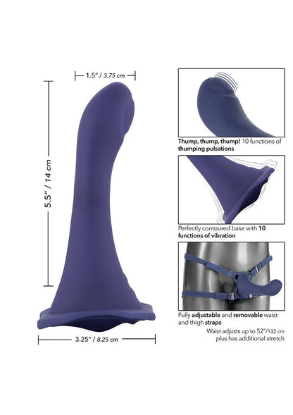 CalExoticsHerRoyalHarnessME2Thumper7 @ Happytoys Sexshop: online sex shop for Feeling Happy & Easy 😊 the erotic store owned by a woman