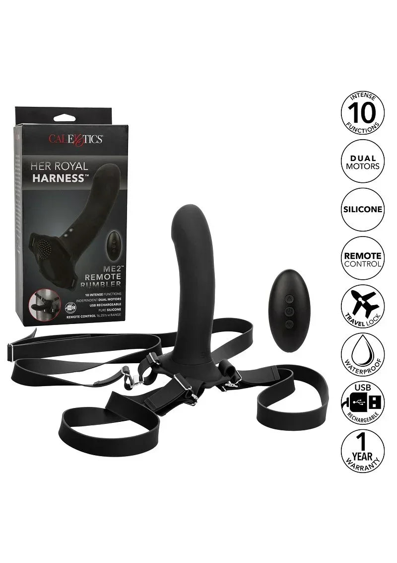 CalExoticsHerRoyalHarnessMe2RemoteRumbler13 @ Happytoys Sexshop: online sex shop for Feeling Happy & Easy 😊 the erotic store owned by a woman