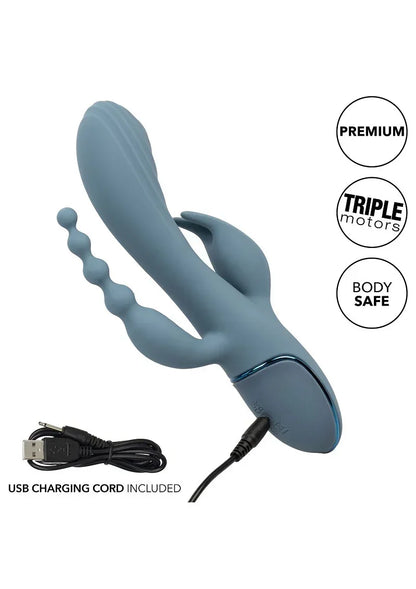 CalExoticsIIITripleEcstasytriplevibrator11 @ Happytoys Sexshop: online sex shop for Feeling Happy & Easy 😊 the erotic store owned by a woman