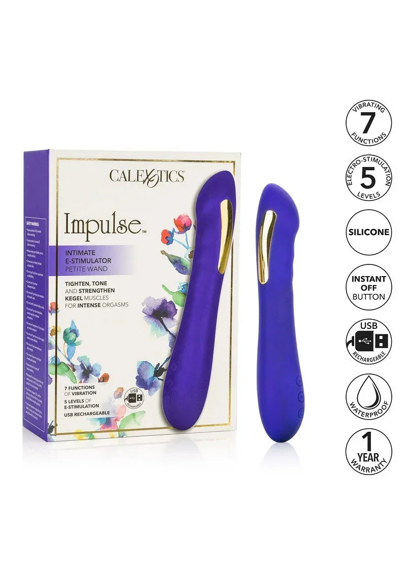 CalExoticsImpulseIntimateE-StimulatorPetiteWand7 @ Happytoys Sexshop: online sex shop for Feeling Happy & Easy 😊 the erotic store owned by a woman