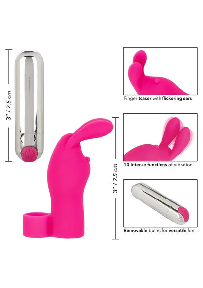 CalExoticsIntimatePlayRechargeableFingerBunny5 @ Happytoys Sexshop: online sex shop for Feeling Happy & Easy 😊 the erotic store owned by a woman