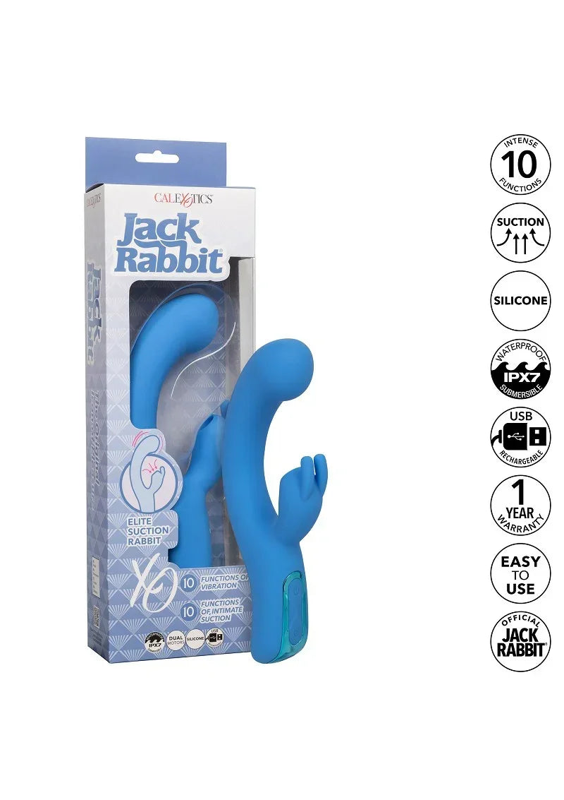 CalExoticsJackRabbitEliteSuctionRabbit10 @ Happytoys Sexshop: online sex shop for Feeling Happy & Easy 😊 the erotic store owned by a woman