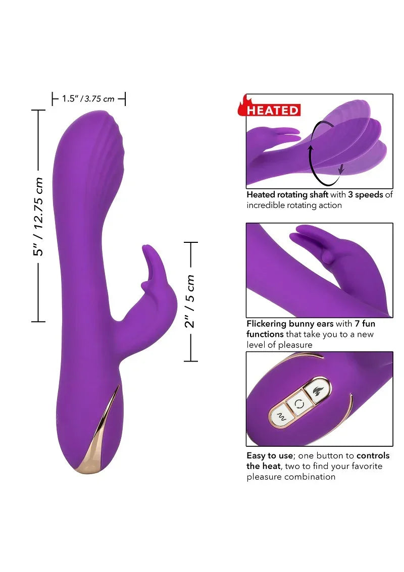 CalExoticsJackRabbitSignatureHeatedSiliconeRotating_G_Rabbit8 @ Happytoys Sexshop: online sex shop for Feeling Happy & Easy 😊 the erotic store owned by a woman