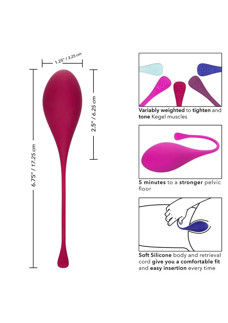 CalExoticsKegelTraining5-PieceSet3 @ Happytoys Sexshop: online sex shop for Feeling Happy & Easy 😊 the erotic store owned by a woman