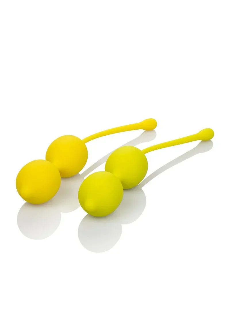 CalExoticsKegelTrainingSetLemon5 @ Happytoys Sexshop: online sex shop for Feeling Happy & Easy 😊 the erotic store owned by a woman