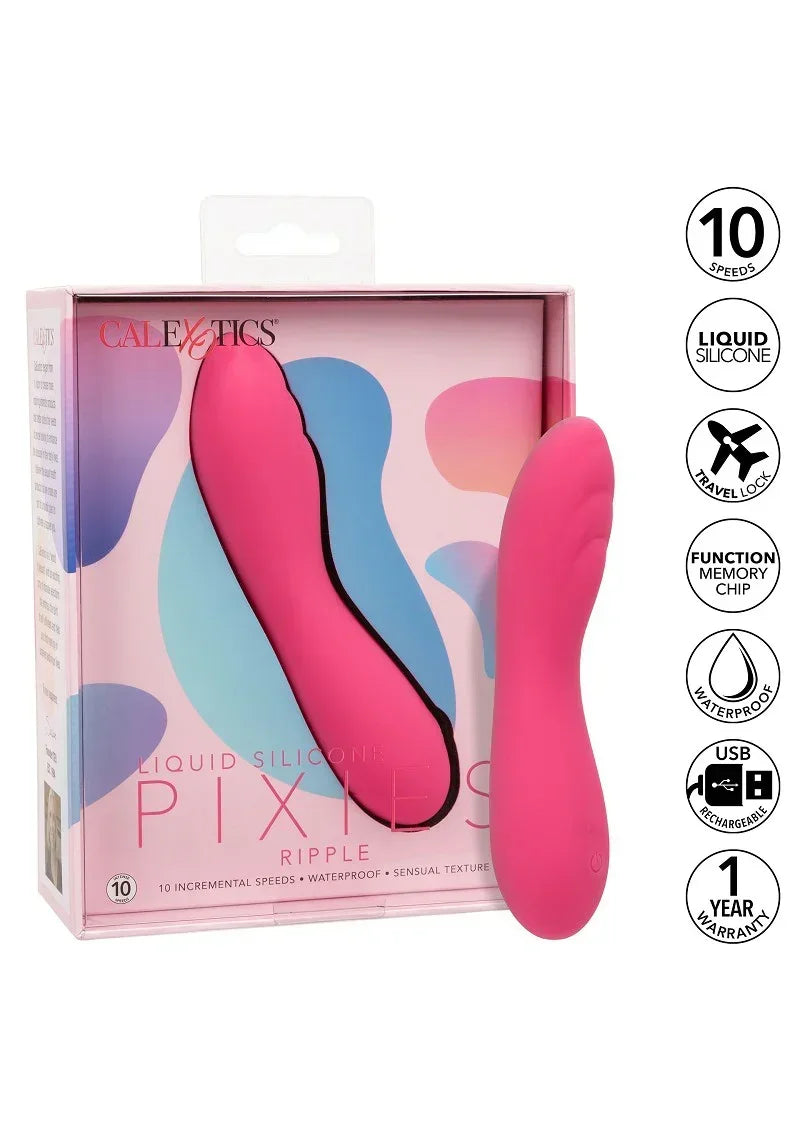 CalExoticsLiquidSiliconePixiesRipplevibrator4 @ Happytoys Sexshop: online sex shop for Feeling Happy & Easy 😊 the erotic store owned by a woman
