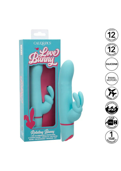 CalExoticsLoveBunnyRotatingBunny7 @ Happytoys Sexshop: online sex shop for Feeling Happy & Easy 😊 the erotic store owned by a woman