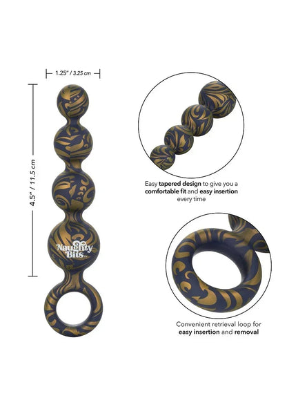 CalExoticsNaughtyBitsButtBallsSiliconeBootyBeads7 @ Happytoys Sexshop: online sex shop for Feeling Happy & Easy 😊 the erotic store owned by a woman