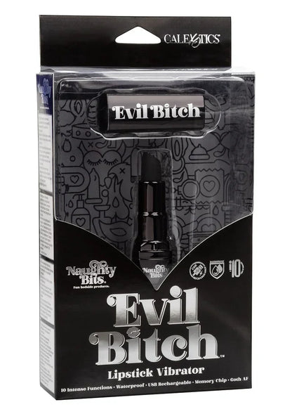 CalExoticsNaughtyBitsEvilBitchLipstickVibrator2 @ Happytoys Sexshop: online sex shop for Feeling Happy & Easy 😊 the erotic store owned by a woman