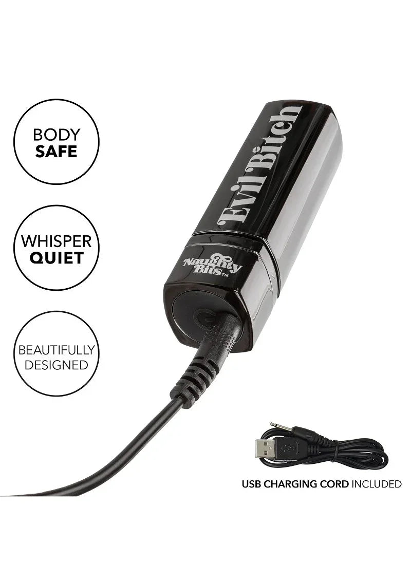 CalExoticsNaughtyBitsEvilBitchLipstickVibrator5 @ Happytoys Sexshop: online sex shop for Feeling Happy & Easy 😊 the erotic store owned by a woman