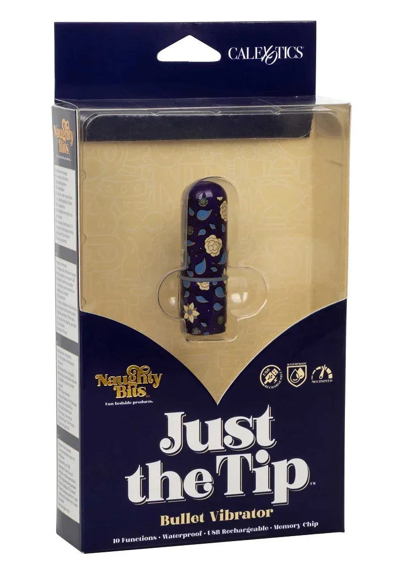 CalExoticsNaughtyBitsJustTheTipBulletVibrator2 @ Happytoys Sexshop: online sex shop for Feeling Happy & Easy 😊 the erotic store owned by a woman