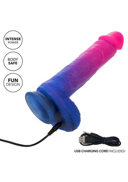 CalExoticsNaughtyBitsOmbreHombreXLVibratingDildo13 @ Happytoys Sexshop: online sex shop for Feeling Happy & Easy 😊 the erotic store owned by a woman