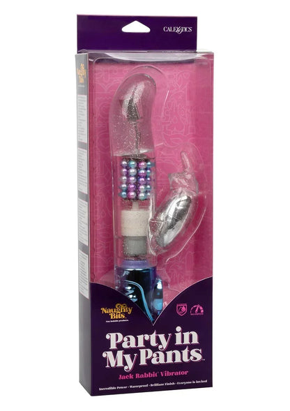 CalExoticsNaughtyBitsPartyinmyPantsJackRabbitVibrator2 @ Happytoys Sexshop: online sex shop for Feeling Happy & Easy 😊 the erotic store owned by a woman