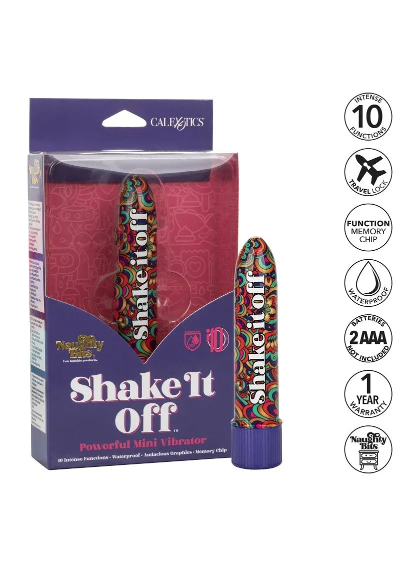 CalExoticsNaughtyBitsShakeItOffPowerfulMiniVibrator9 @ Happytoys Sexshop: online sex shop for Feeling Happy & Easy 😊 the erotic store owned by a woman