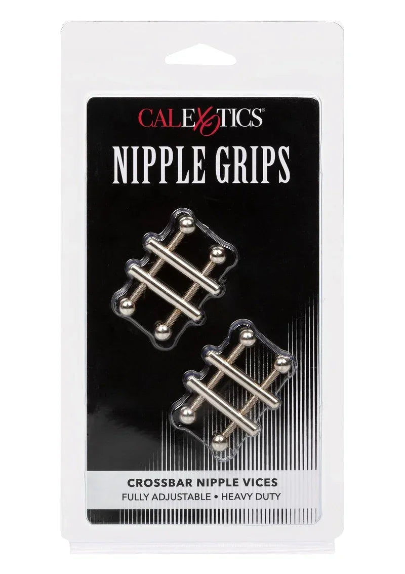 CalExoticsNippleGripsCrossbarNippleVices2 @ Happytoys Sexshop: online sex shop for Feeling Happy & Easy 😊 the erotic store owned by a woman