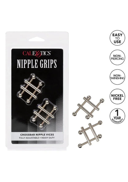 CalExoticsNippleGripsCrossbarNippleVices9 @ Happytoys Sexshop: online sex shop for Feeling Happy & Easy 😊 the erotic store owned by a woman