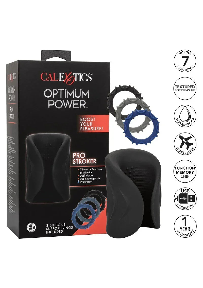 CalExoticsOptimumPowerProStroker9 @ Happytoys Sexshop: online sex shop for Feeling Happy & Easy 😊 the erotic store owned by a woman