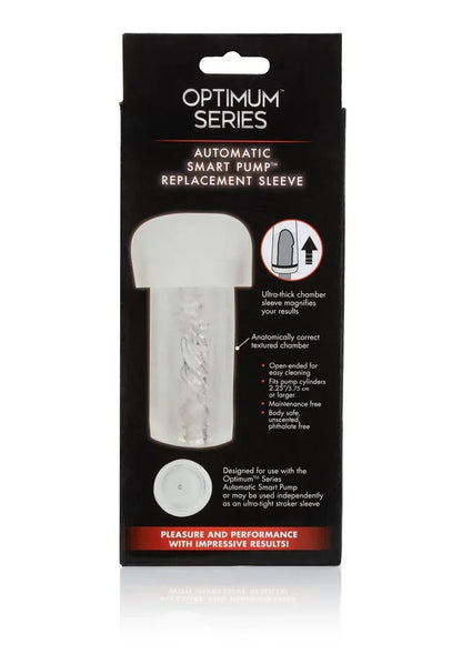CalExoticsOptimumSeriesAutomaticSmartPumpReplacementSleeve5 @ Happytoys Sexshop: online sex shop for Feeling Happy & Easy 😊 the erotic store owned by a woman