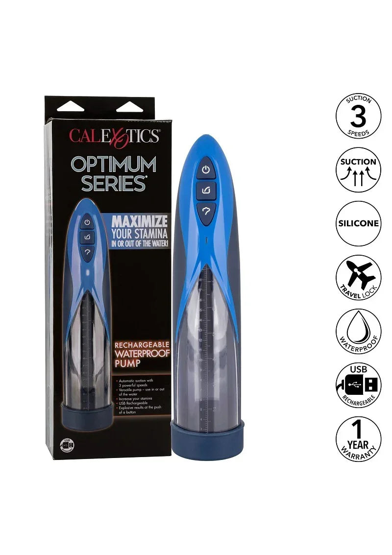 CalExoticsOptimumSeriesRechargeableWaterproofPump4 @ Happytoys Sexshop: online sex shop for Feeling Happy & Easy 😊 the erotic store owned by a woman