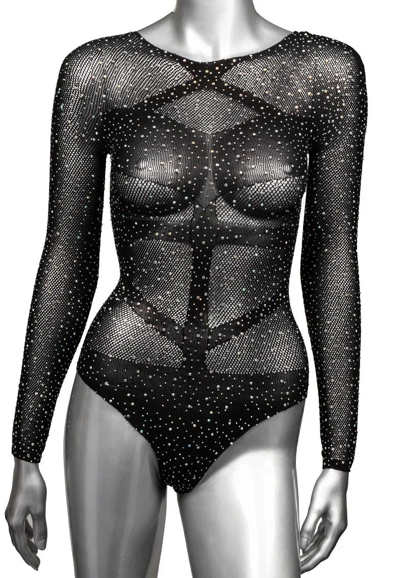 CalExoticsRadianceLongSleeveBodySuit4 @ Happytoys Sexshop: online sex shop for Feeling Happy & Easy 😊 the erotic store owned by a woman