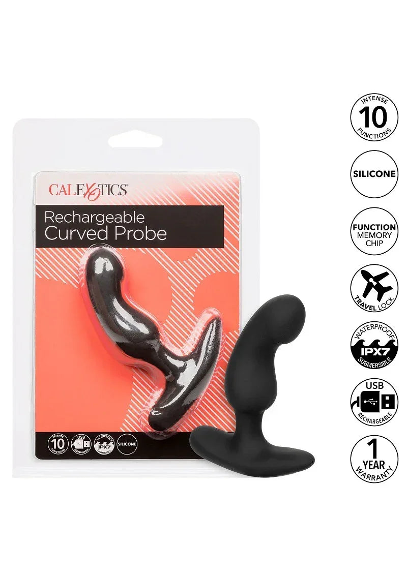 CalExoticsRechargeableCurvedProbe7 @ Happytoys Sexshop: online sex shop for Feeling Happy & Easy 😊 the erotic store owned by a woman