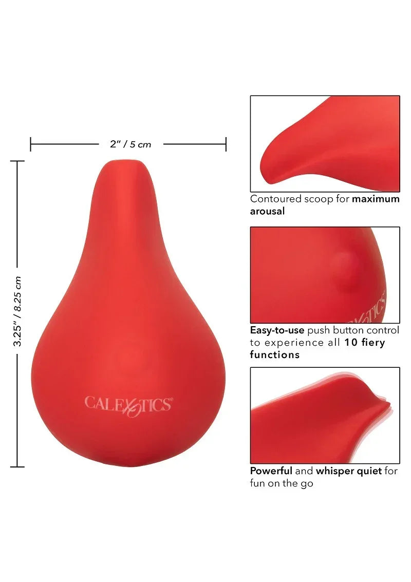CalExoticsRedHotRedHotGlow7 @ Happytoys Sexshop: online sex shop for Feeling Happy & Easy 😊 the erotic store owned by a woman