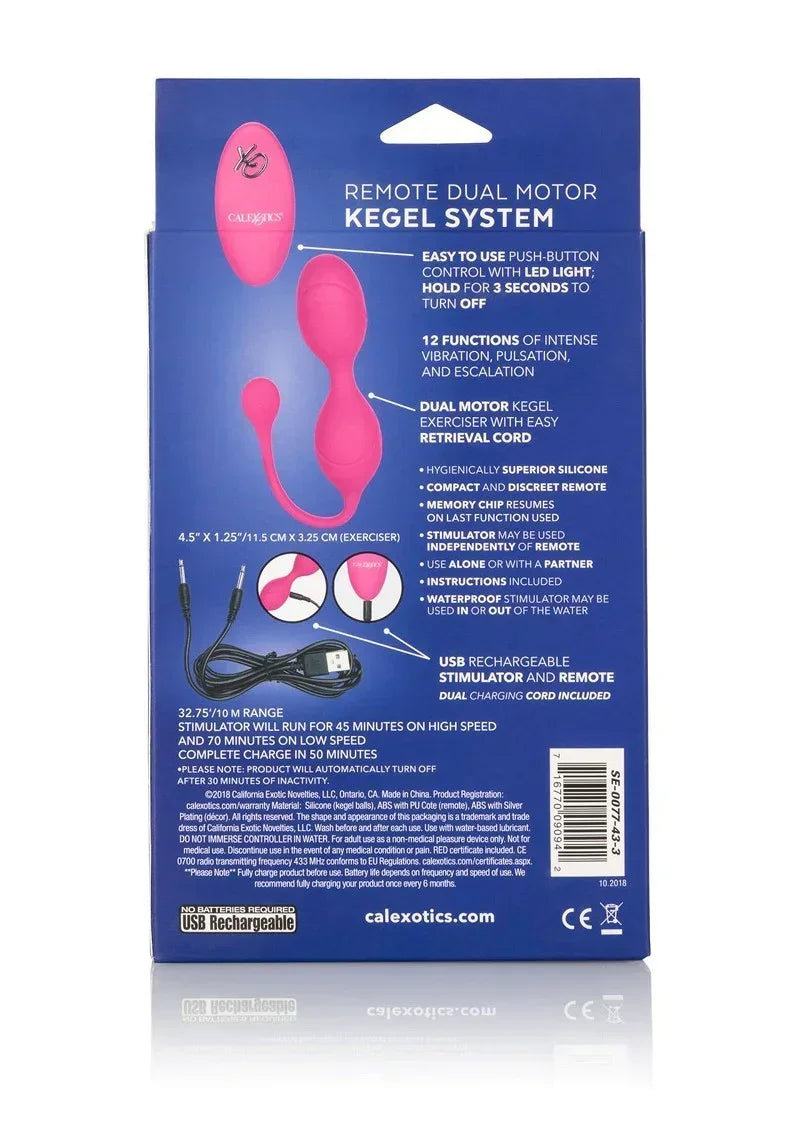 CalExoticsRemoteDualMotorKegelSystem8 @ Happytoys Sexshop: online sex shop for Feeling Happy & Easy 😊 the erotic store owned by a woman