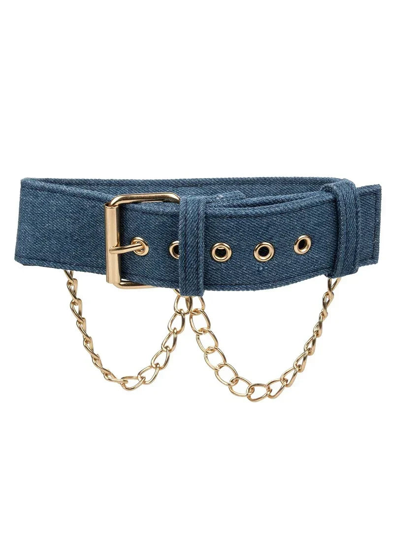 CalExoticsRide_emPremiumDenimCollectionCollarwithLeash4 @ Happytoys Sexshop: online sex shop for Feeling Happy & Easy 😊 the erotic store owned by a woman