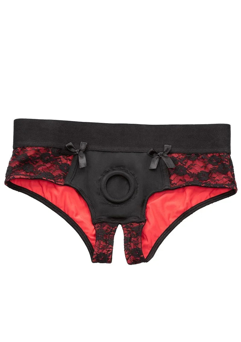 CalExoticsScandalCrotchlessPeggingPantySetLXL1 @ Happytoys Sexshop: online sex shop for Feeling Happy & Easy 😊 the erotic store owned by a woman