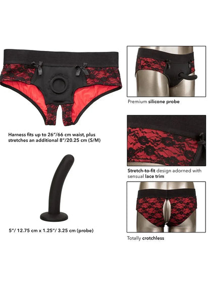 CalExoticsScandalCrotchlessPeggingPantySetSM17 @ Happytoys Sexshop: online sex shop for Feeling Happy & Easy 😊 the erotic store owned by a woman