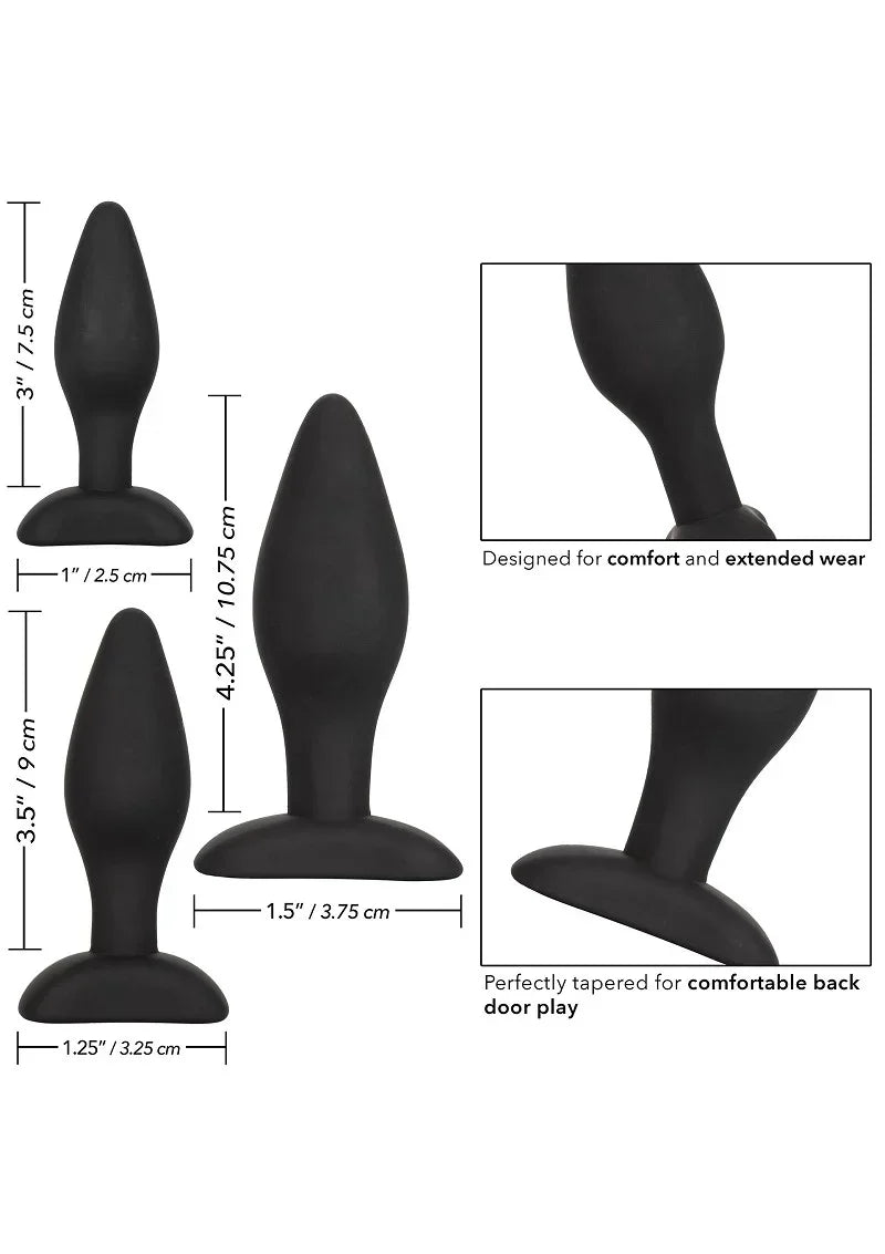 CalExoticsSiliconeAnalExerciserKit12 @ Happytoys Sexshop: online sex shop for Feeling Happy & Easy 😊 the erotic store owned by a woman