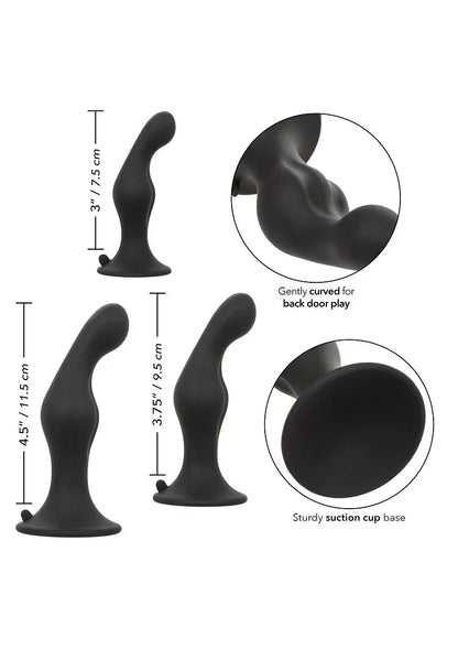 CalExoticsSiliconeAnalRippleKit3 @ Happytoys Sexshop: online sex shop for Feeling Happy & Easy 😊 the erotic store owned by a woman