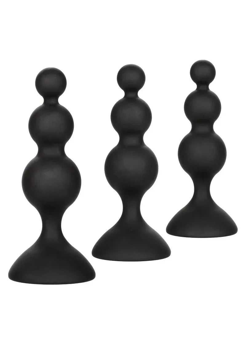 CalExoticsSiliconeBeadedAnalKit1 @ Happytoys Sexshop: online sex shop for Feeling Happy & Easy 😊 the erotic store owned by a woman