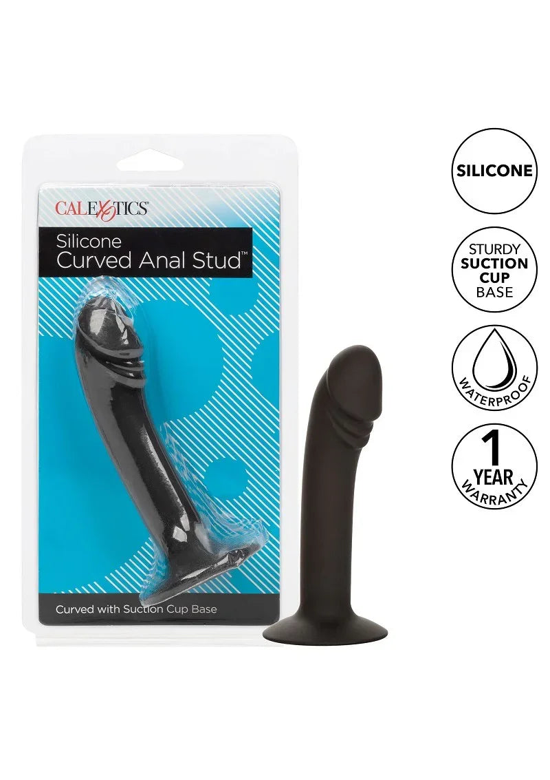 CalExoticsSiliconeCurvedAnalStud4 @ Happytoys Sexshop: online sex shop for Feeling Happy & Easy 😊 the erotic store owned by a woman