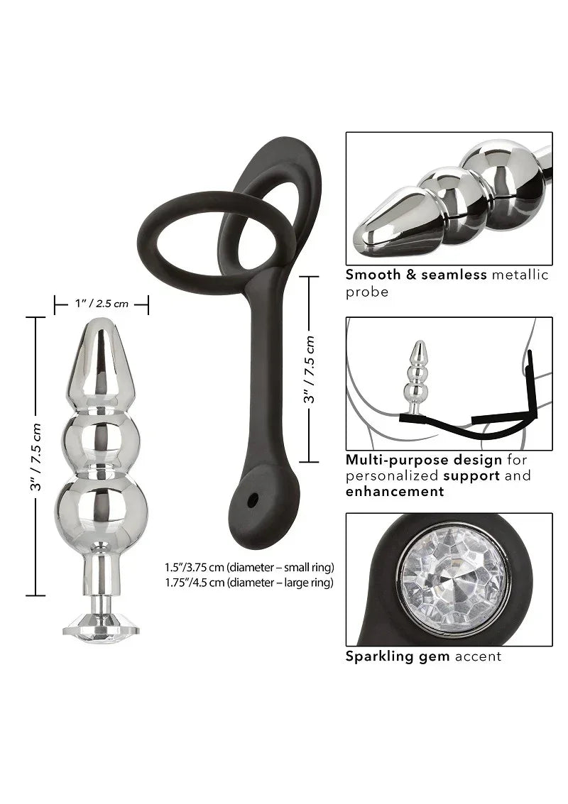 CalExoticsStarFuckerBeadedPlug5 @ Happytoys Sexshop: online sex shop for Feeling Happy & Easy 😊 the erotic store owned by a woman