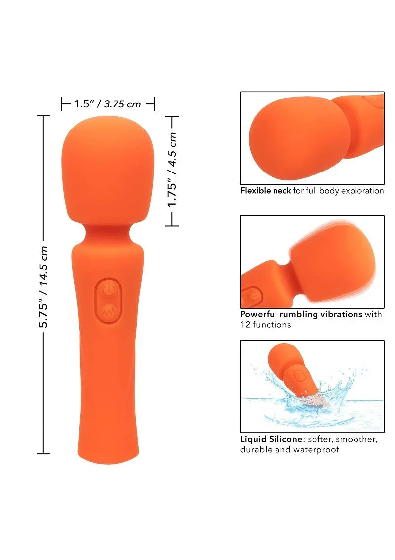 CalExoticsStellaLiquidSiliconeMiniMassager7 @ Happytoys Sexshop: online sex shop for Feeling Happy & Easy 😊 the erotic store owned by a woman