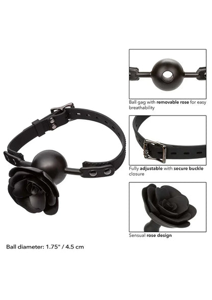 CalExotics_Forbidden_Removable_Rose_Gag_10 @ Happytoys Sexshop: online sex shop for Feeling Happy & Easy 😊 the erotic store owned by a woman