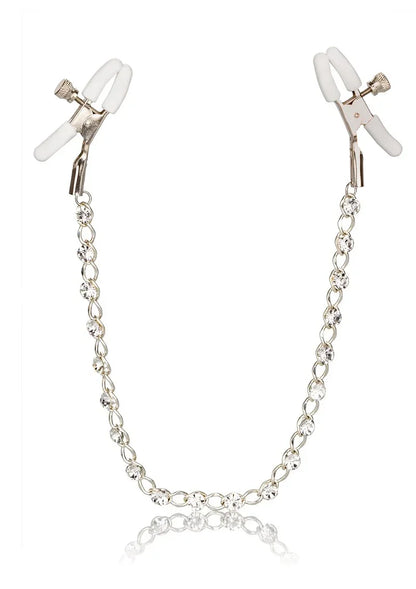 CalExotics_Nipple_Play_Crystal_Chain_tepel_klemmen_1 @ Happytoys Sexshop: online sex shop for Feeling Happy & Easy 😊 the erotic store owned by a woman